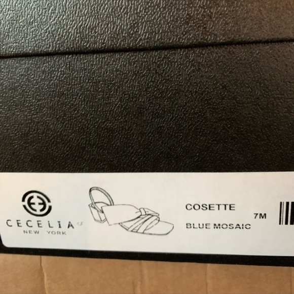 Anthropologie Cecelia NWT York Cosette Heels Size  7,5 (7M) - Picture 10 of 11